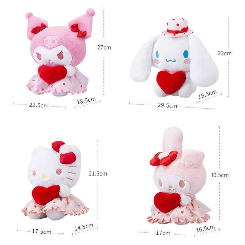 Sanrio Kawaii Love Plush Collection